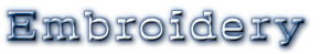 Embroidery system/software/special attachment